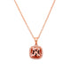 2.81ct Morganite Pendant with 0.17ct diamonds set in 14K rose gold