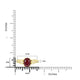 1.97Ct Ruby Ring With 0.69Tct Diamonds Set In 18K Yellow Gold