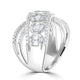 2.65tct Diamond Ring set in 18K White Gold