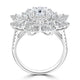 1.01ct Diamond Rings with 1.42tct Diamond set in 18K White Gold