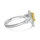 0.51ct  Diamond Rings with 0.82tct Diamond set in 14K White Gold