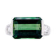 6.01ct Tourmaline Ring with 0.2tct Diamonds set in Platinum