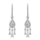 0.6tct Diamond Earring with 0.99tct Diamonds set in 18K White Gold