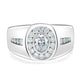 0.54ct Diamond Ring with 0.53ct Diamonds set in Platinum 950