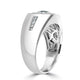 0.54ct Diamond Ring with 0.53ct Diamonds set in Platinum 950