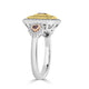 0.51tct Brown Diamond Ring with 0.52tct Diamonds set in 14K Two Tone Gold