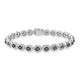 4.3tct Alex Bracelet with 1.76tct Diamonds set in 850 Platinum