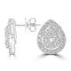 1.35tct Diamond Earring with -tct -s set in 18K White Gold