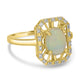 1.02ct Opal Ring with 0.07tct Diamonds set in 14K Yellow Gold