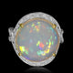 14.25ct Opal Ring with 0.25tct Diamonds set in 14K Two Tone Gold