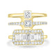 2.4tct Diamond Ring set in 18K White Gold