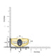 1.89ct Spinel Ring with 0.58tct Diamonds set in 14K Yellow Gold