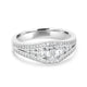 0.5tct Diamond Ring with 0.53tct Diamonds set in 950 Platinum