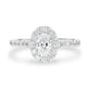 0.51ct Diamond Ring with 0.51tct Diamonds set in 950 Platinum