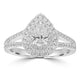 0.5ct Diamond Rings with 0.54tct Diamond set in Platinum 950