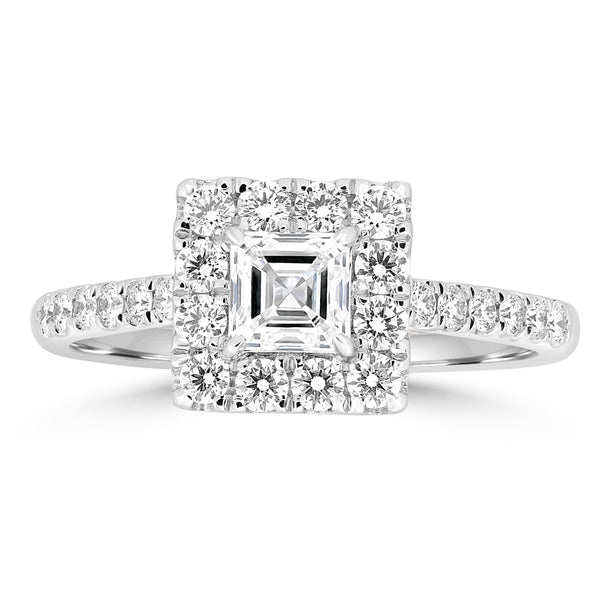 0.51ct Diamond Rings with 0.51tct Diamond set in Platinum 950