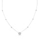 0.52ct Diamond Necklaces with 0.5tct Diamond set in Platinum 950