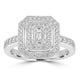 0.51ct Diamond Rings with 0.54tct Diamond set in Platinum 950