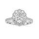 0.5ct Diamond Rings with 0.56tct Diamond set in Platinum 950