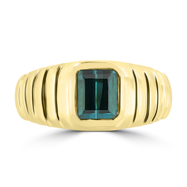 1.43ct Tourmaline Rings with -tct - set in 18K Yellow Gold