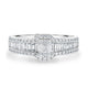 0.5ct Diamond Ring with 1.03tct Diamonds set in 18K White Gold